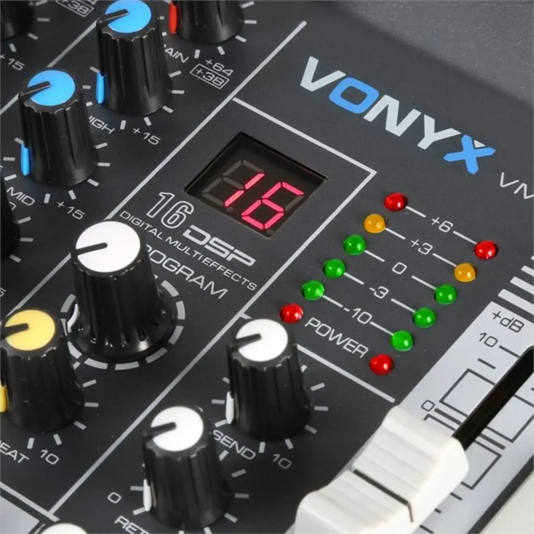 Mixer Vonyx VMM-K602 (Black/White)