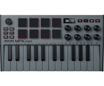 MIDI-claviatura Akai MPK Mini MK3 (Grey/Black)