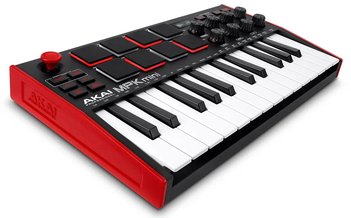 MIDI-claviatura Akai MPK Mini MK3 (Red/Black)