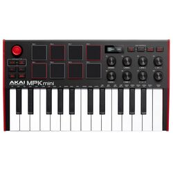 MIDI-claviatura Akai MPK Mini MK3 (Red/Black) Thumb