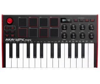 MIDI-клавиатура Akai MPK Mini MK3 (Red/Black)