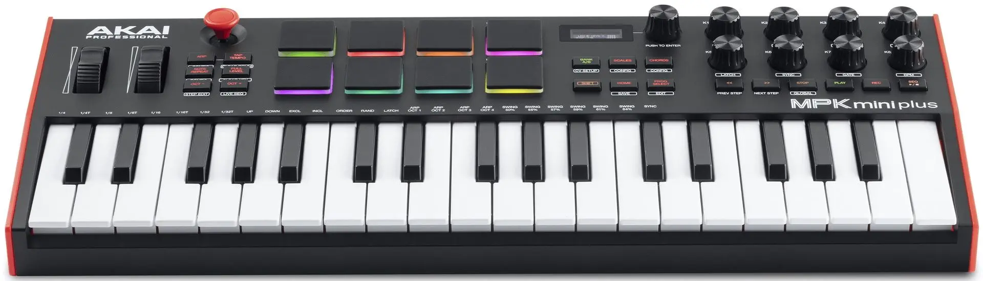 MIDI-claviatura Akai Professional MPK Mini Plus (Black/Red) - 2