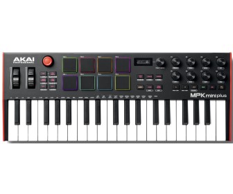 MIDI-claviatura Akai Professional MPK Mini Plus (Black/Red)