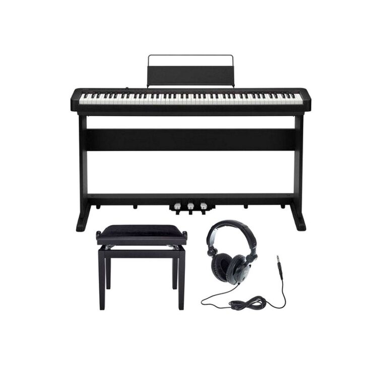 Цифровое пианино с табуретом и наушниками Casio CDP-S160BK Deluxe ...