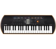 Sintetizator mini Casio Mini SA-76 (Black/Orange)