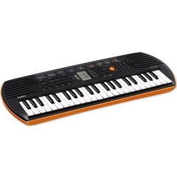 Sintetizator mini Casio Mini SA-76 (Black/Orange) Thumb