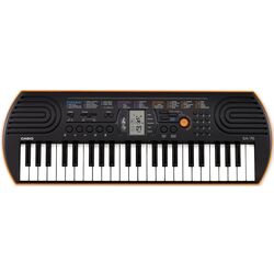 Sintetizator mini Casio Mini SA-76 (Black/Orange) Thumb