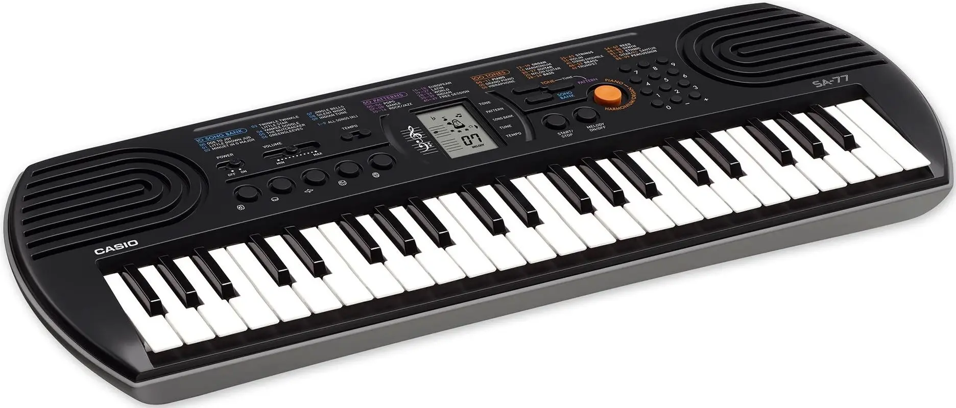 Sintetizator mini Casio Mini SA-77 (Black/Grey)