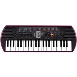 Sintetizator mini Casio Mini SA-78 (Black/Pink) Thumb