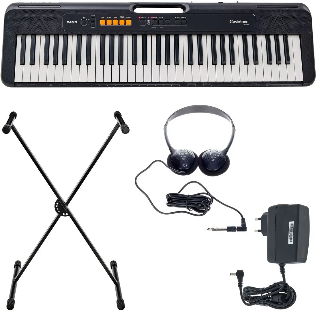 Set aranjor Casio Casiotone CT-S100 Set (Black)
