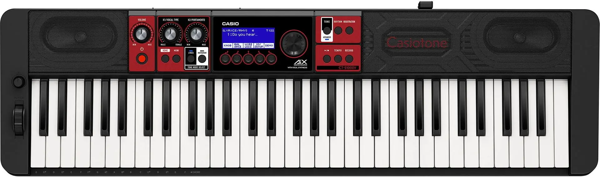 Sintetizator Casio Casiotone CT-S1000V (Black)