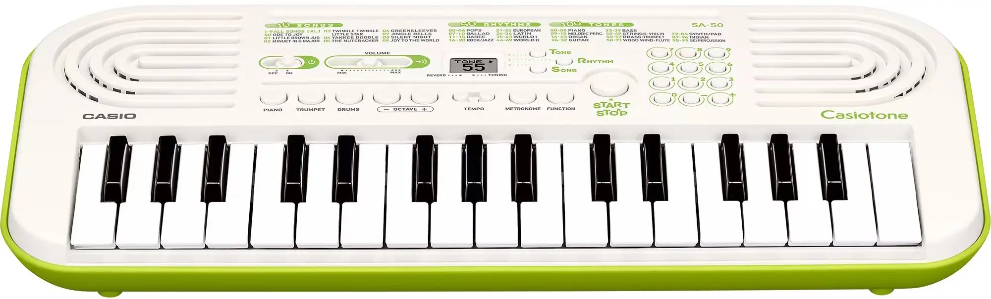 Sintezator Casio SA-50 (White/Green)