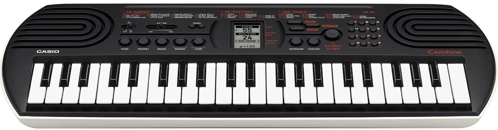 Sintezator Casio SA-81 (Black/White)