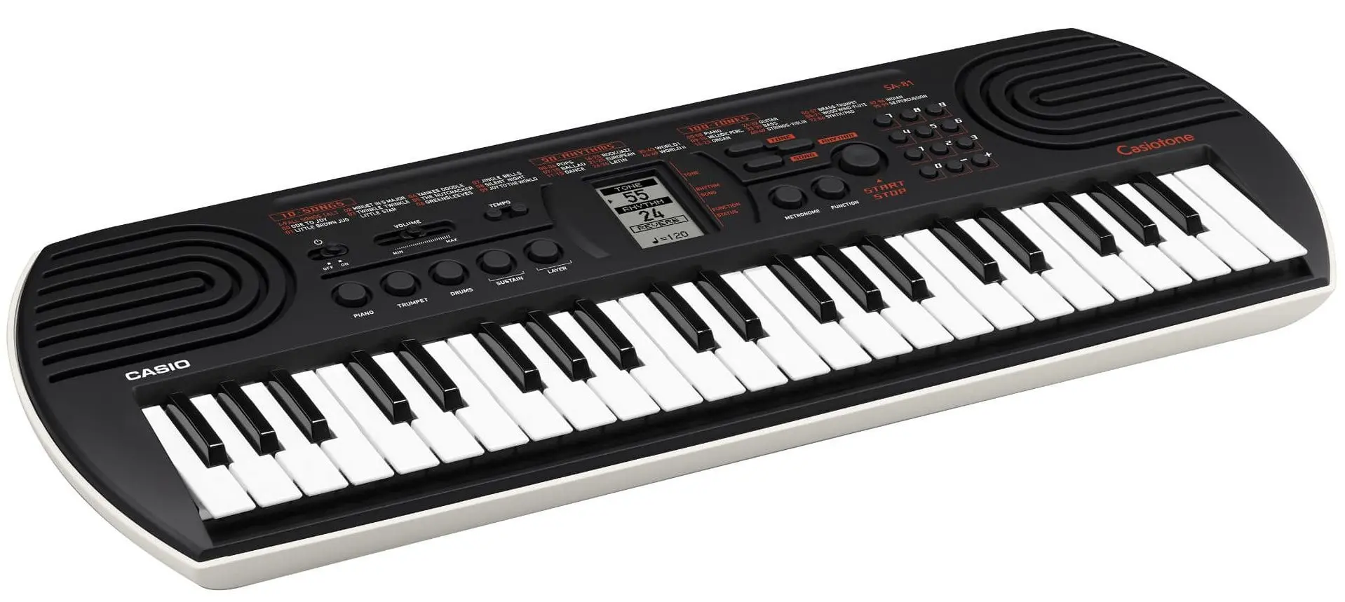 Sintezator Casio SA-81 (Black/White)