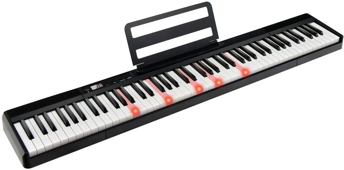 Цифровое пианино Costway MU10083DE-DK (White/Black)