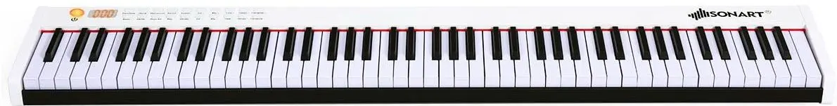 Цифровое пианино Costway MU10099DE-WH (White)