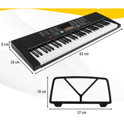 Pian digital Costway MU10109DE (Black) Thumb