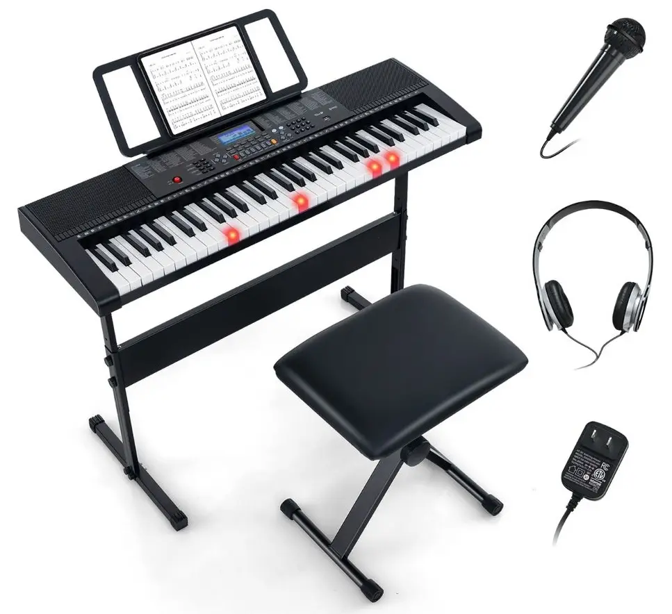 Set aranjor Costway MU10108DE (Black)