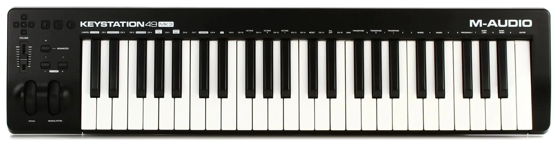 MIDI-claviatura M-Audio Keystation 49 MK3 (Black)