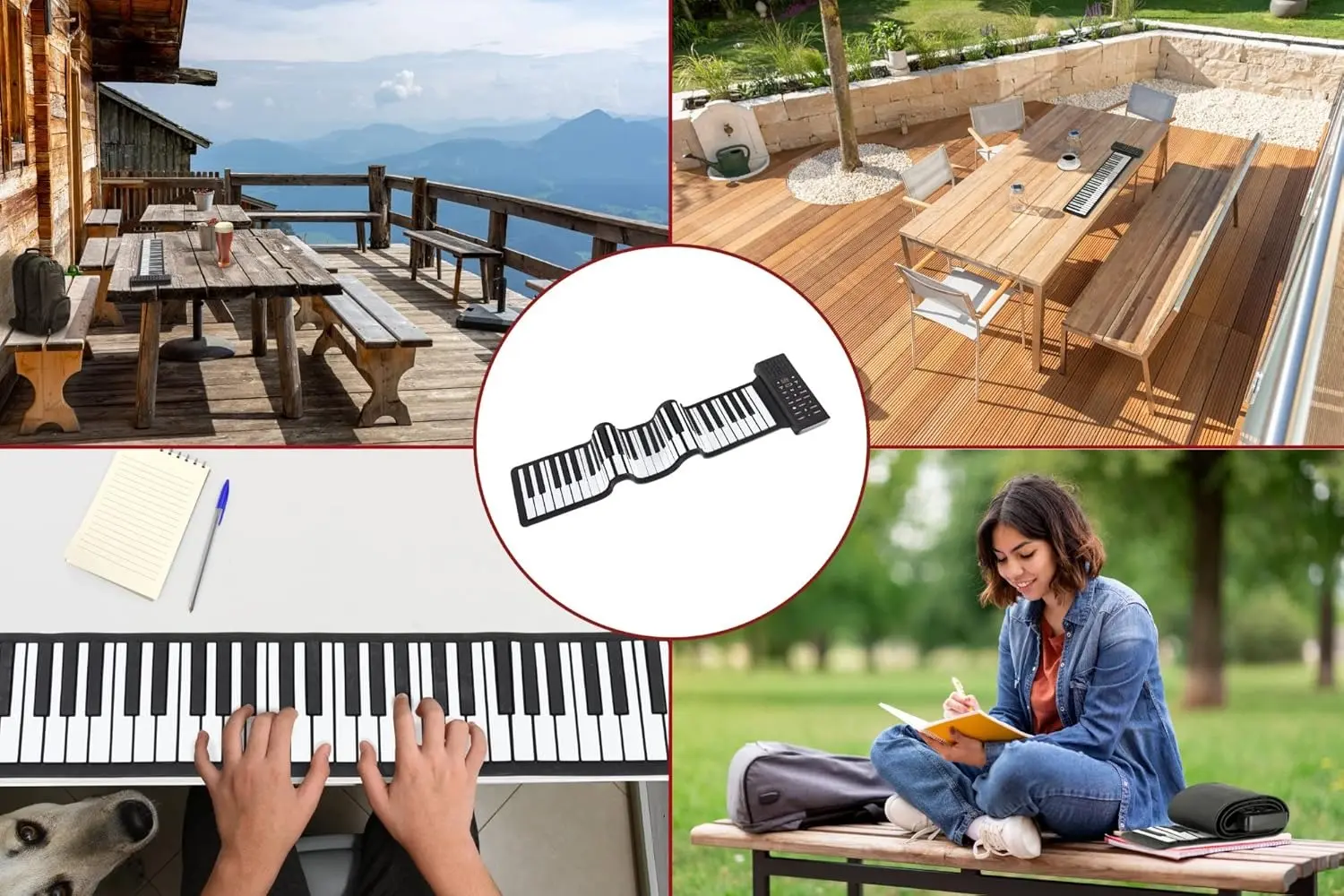 Pian roll-up McGrey RA-61 (Black)