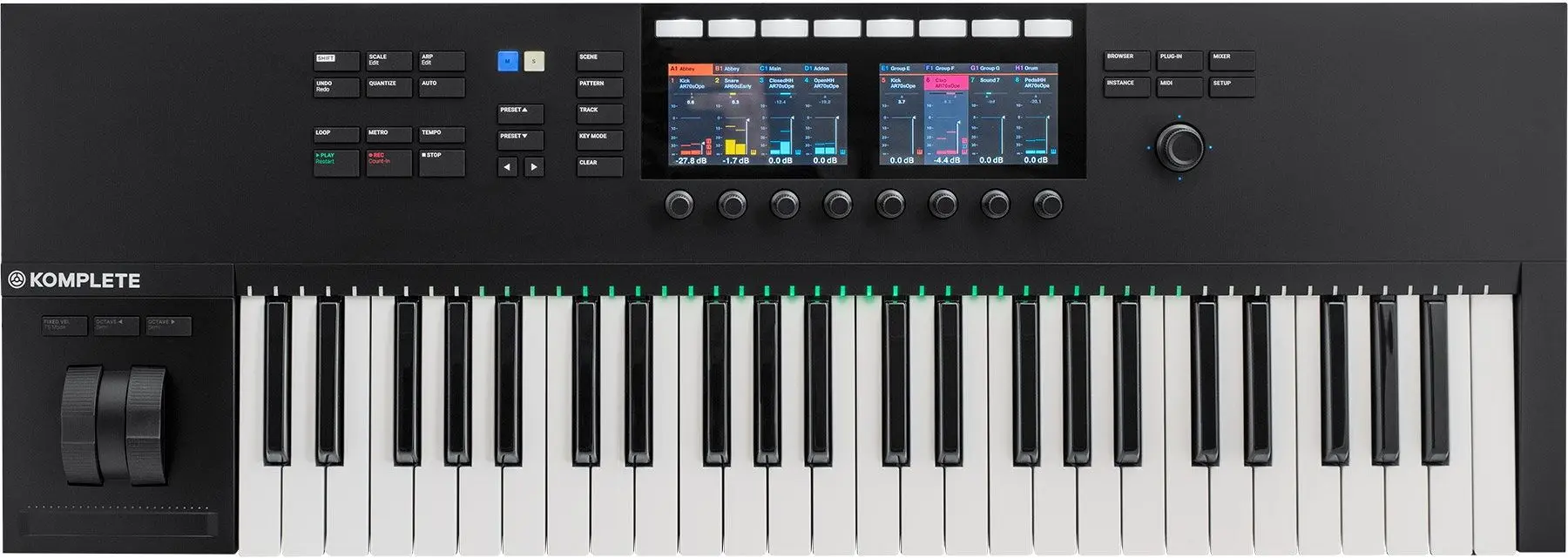 MIDI-клавиатура Native Instruments Komplete Kontrol S49 MK2 (Black)