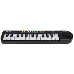 Sintetizator cu microfon pentru copii Ramiz MQ-2518 (Black) Thumb