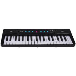 Детский синтезатор с микрофоном Ramiz MQ-3720 (Black)
