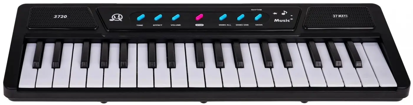 Sintetizator cu microfon pentru copii Ramiz MQ-3720 (Black)