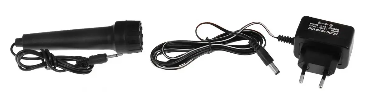Sintetizator cu microfon pentru copii Ramiz MQ-811USB (Beige) - 3