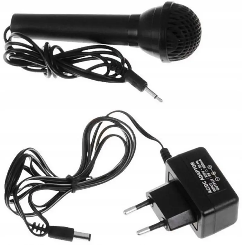 Sintetizator cu microfon pentru copii Ramiz MQ-829 USB (Black)