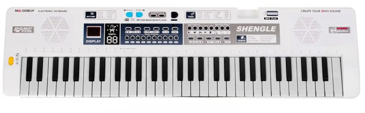 Sintezator pentru copii Ramiz MQ-008UF (White) - 3