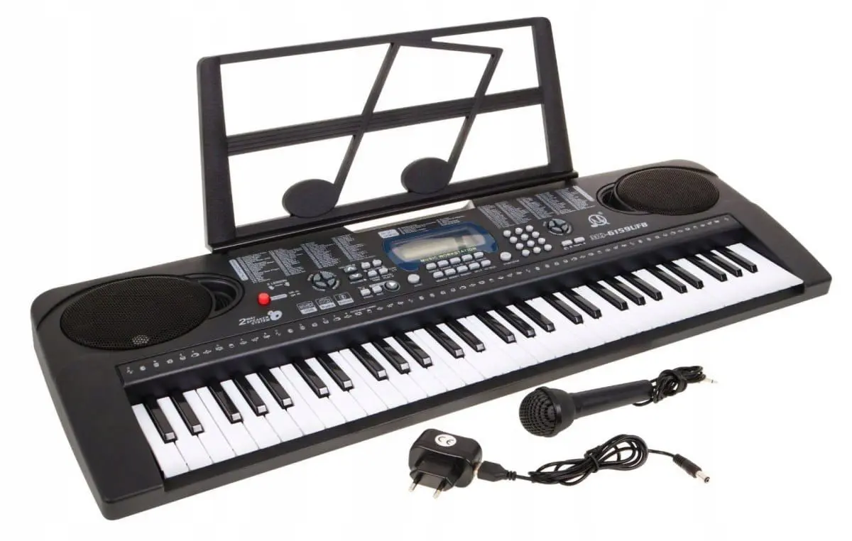 Sintezator pentru copii Ramiz MQ-6159UFB (Black) - 3