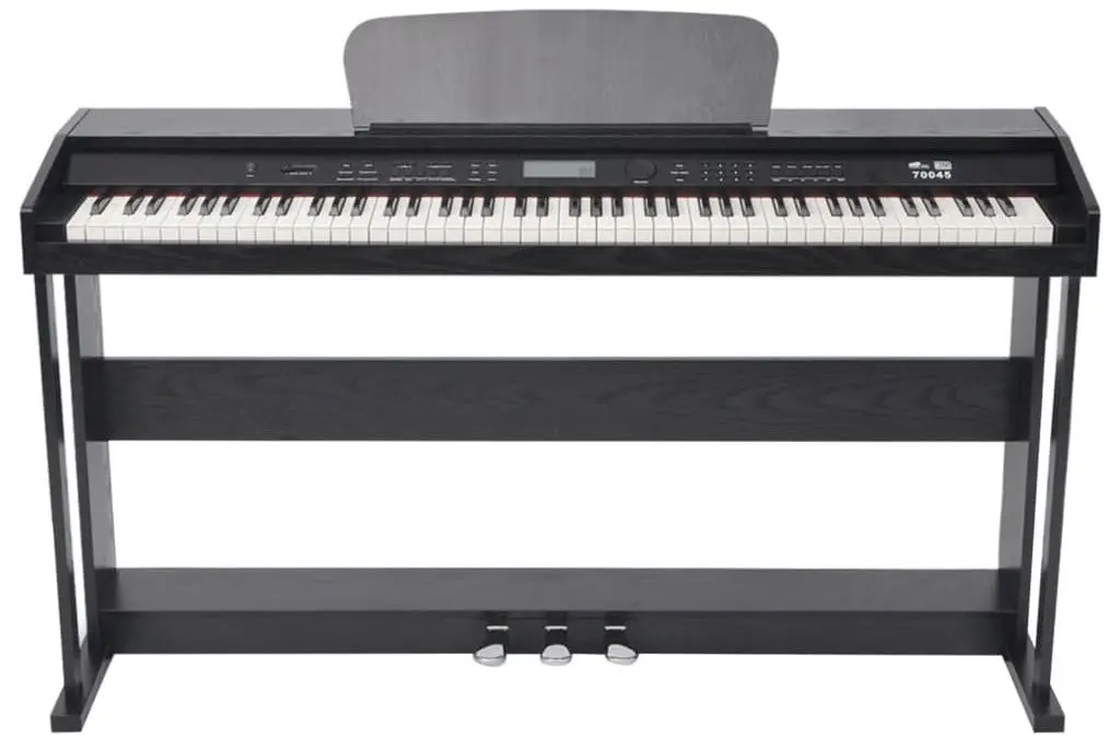Pian digital VidaXL 70045 (Black)