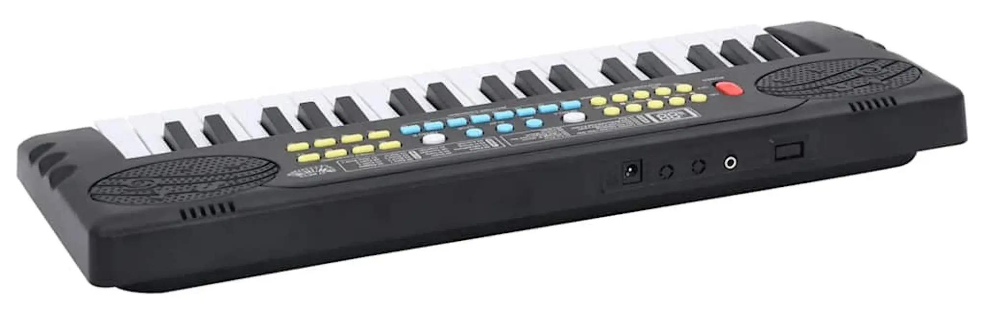 Детский синтезатор с микрофоном VidaXL 4103506 (Black)