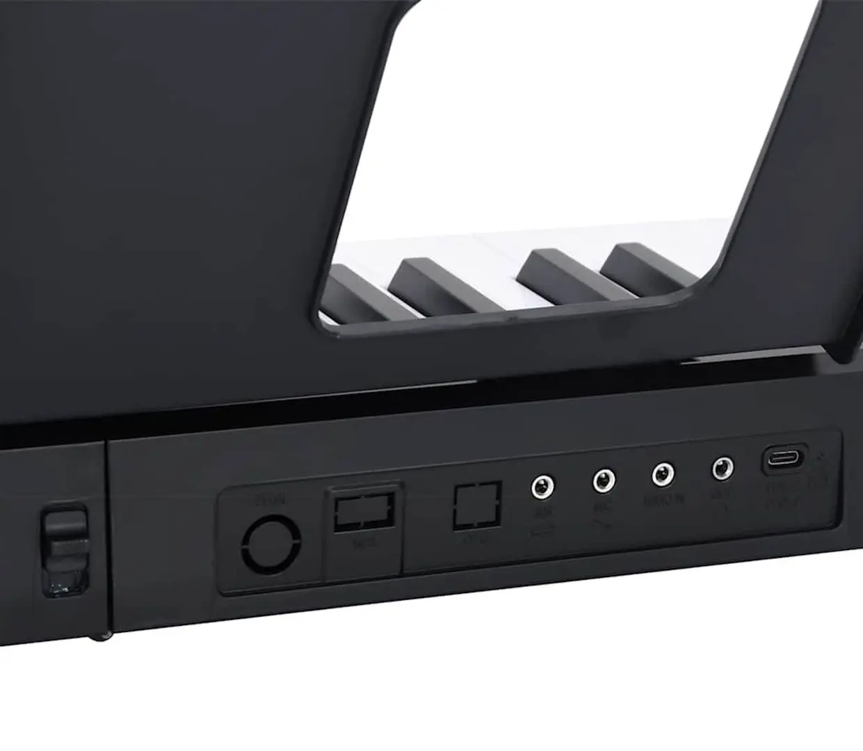 Sintetizator cu microfon pentru copii VidaXL 4103508 (Black)