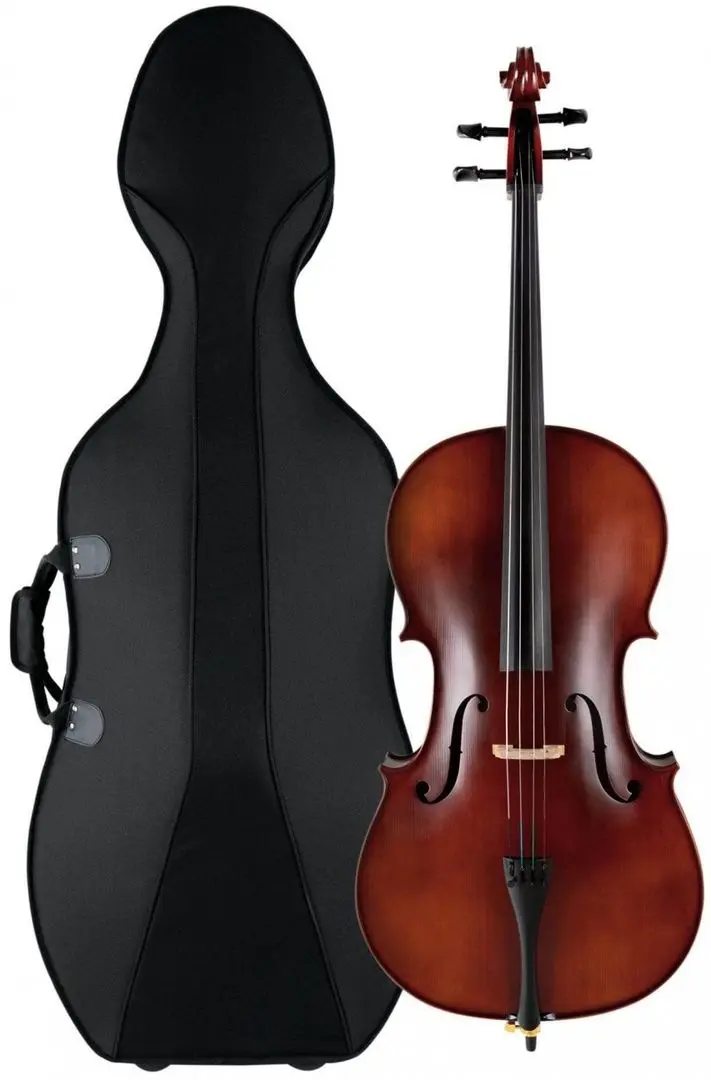 Violoncel Classic Cantabile Brioso Cello 4/4 (Wood/Black) - 6