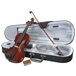 Violoncel Classic Cantabile Student Violin 1/4 (Wood/Black) Thumb
