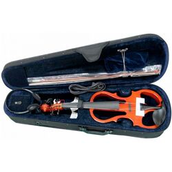 Vioara electrica Flame MVE800 4/4 (Brown) Thumb