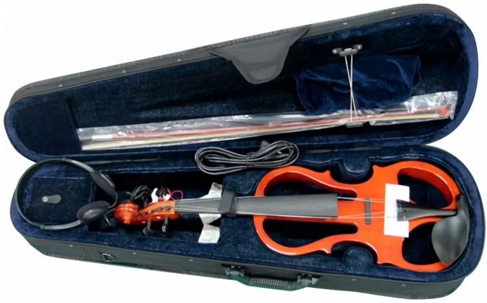 Vioara electrica Flame MVE800 4/4 (Brown)