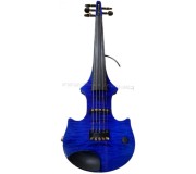 Vioara electrica Zeta JV45 Artist FlmMp StMp Double Edge (Trans Blue)