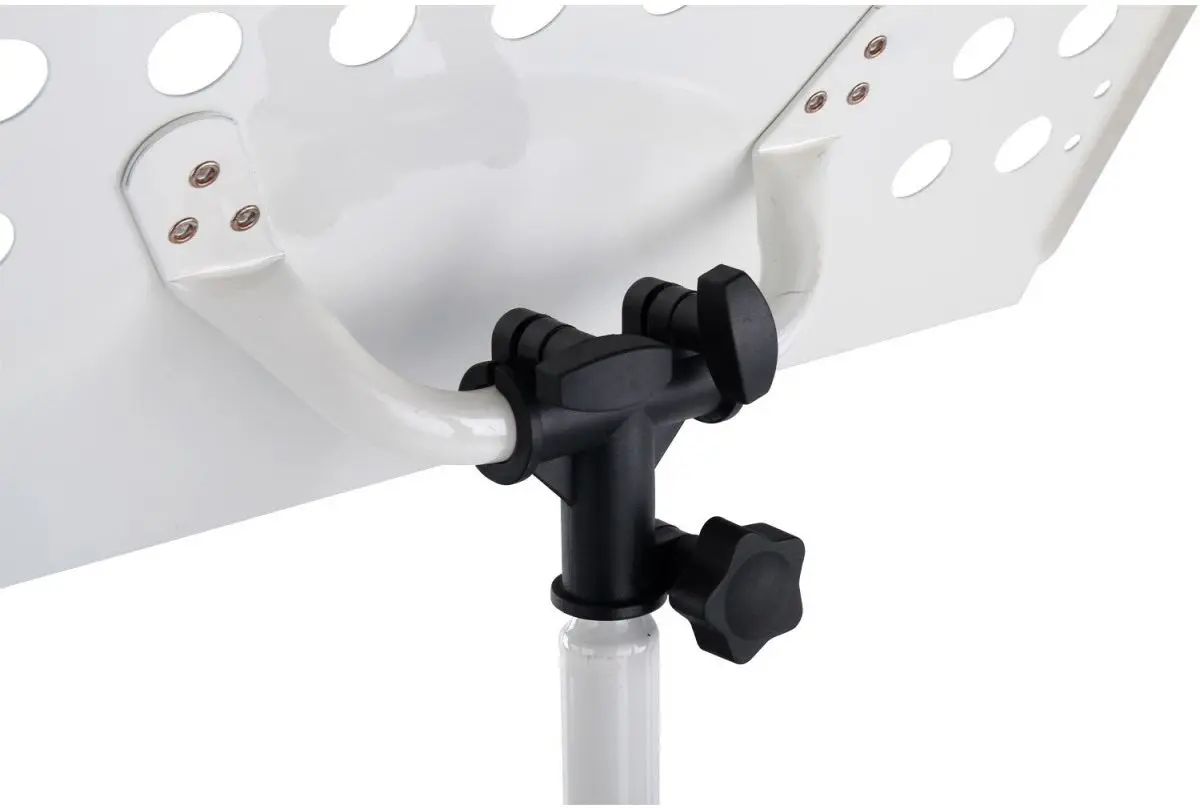 Pupitru Classic Cantabile Orchestra Music Stand (White) - 4