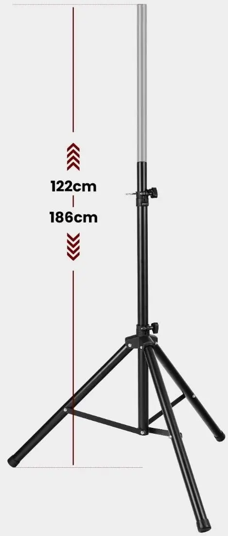 Stativ pentru sistem acustic Costway TL35676 (Black)