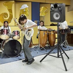 Stativ pentru sistem acustic Costway TL35676 (Black) Thumb