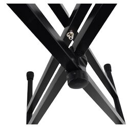 Stativ pentru instrumente cu clape Flame KS 201 (Black) Thumb