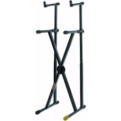 Stativ pentru instrumente cu clape Hercules KS210B (Black) Thumb