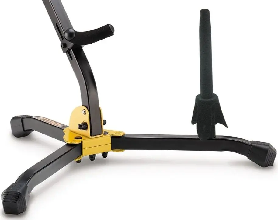 Stativ pentru flaut/clarinet Hercules DS532BB (Black/Yellow)