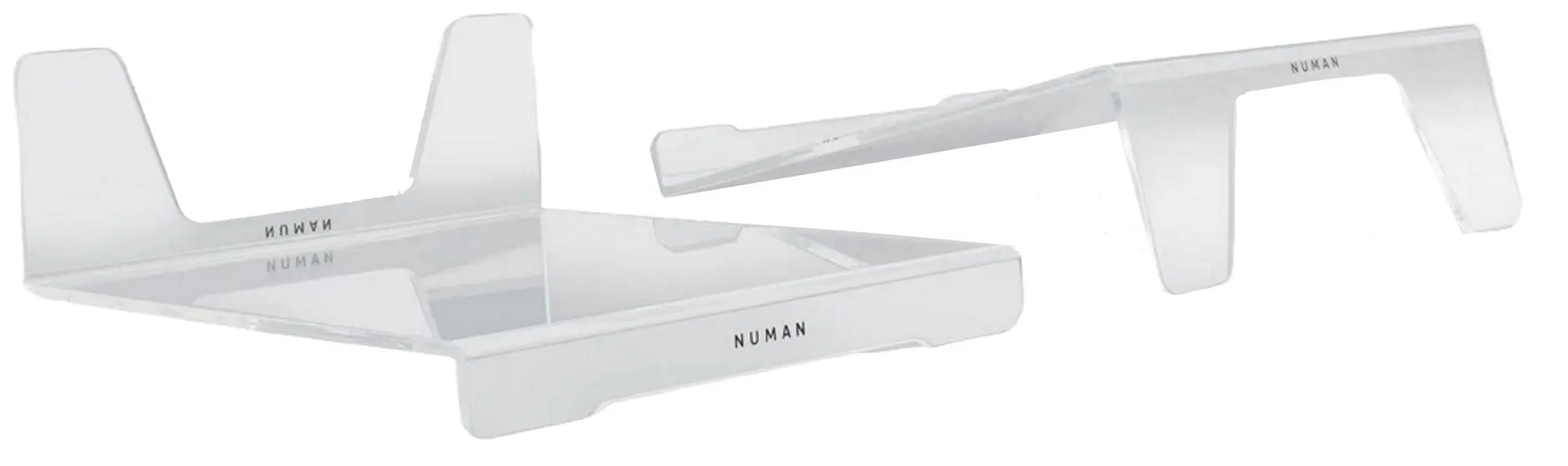 Set suporturi pentru boxe Numan Retrospective (Transparent)