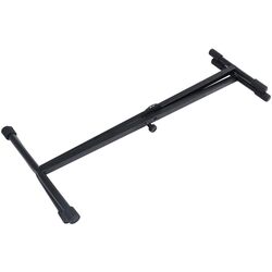 Set suport + taburet pentru instrumnte cu clape VidaXL 70095 (Black) Thumb