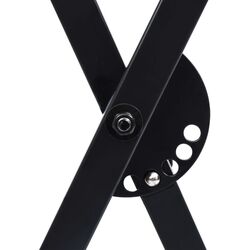 Set suport + taburet pentru instrumnte cu clape VidaXL 70095 (Black) Thumb