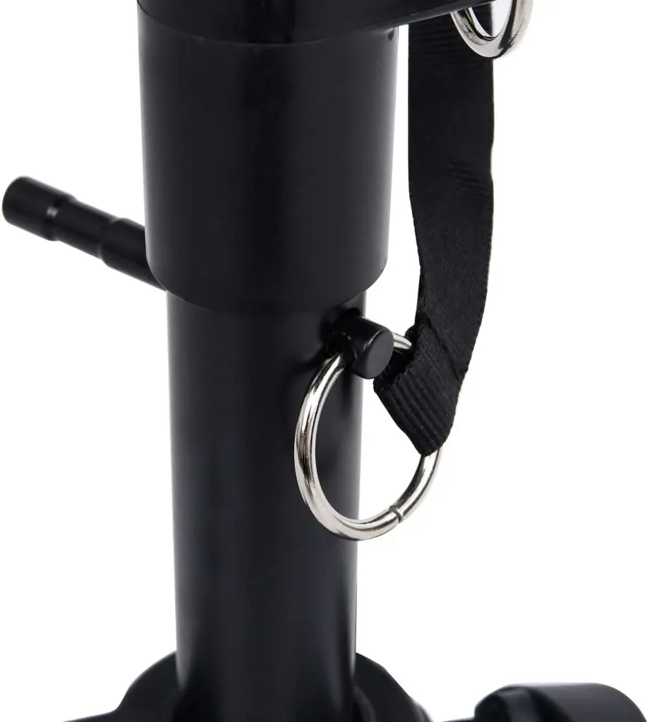 Set suport + taburet pentru instrumnte cu clape VidaXL 70095 (Black)